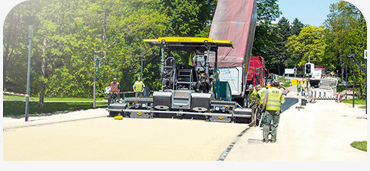 Application de revtements routiers